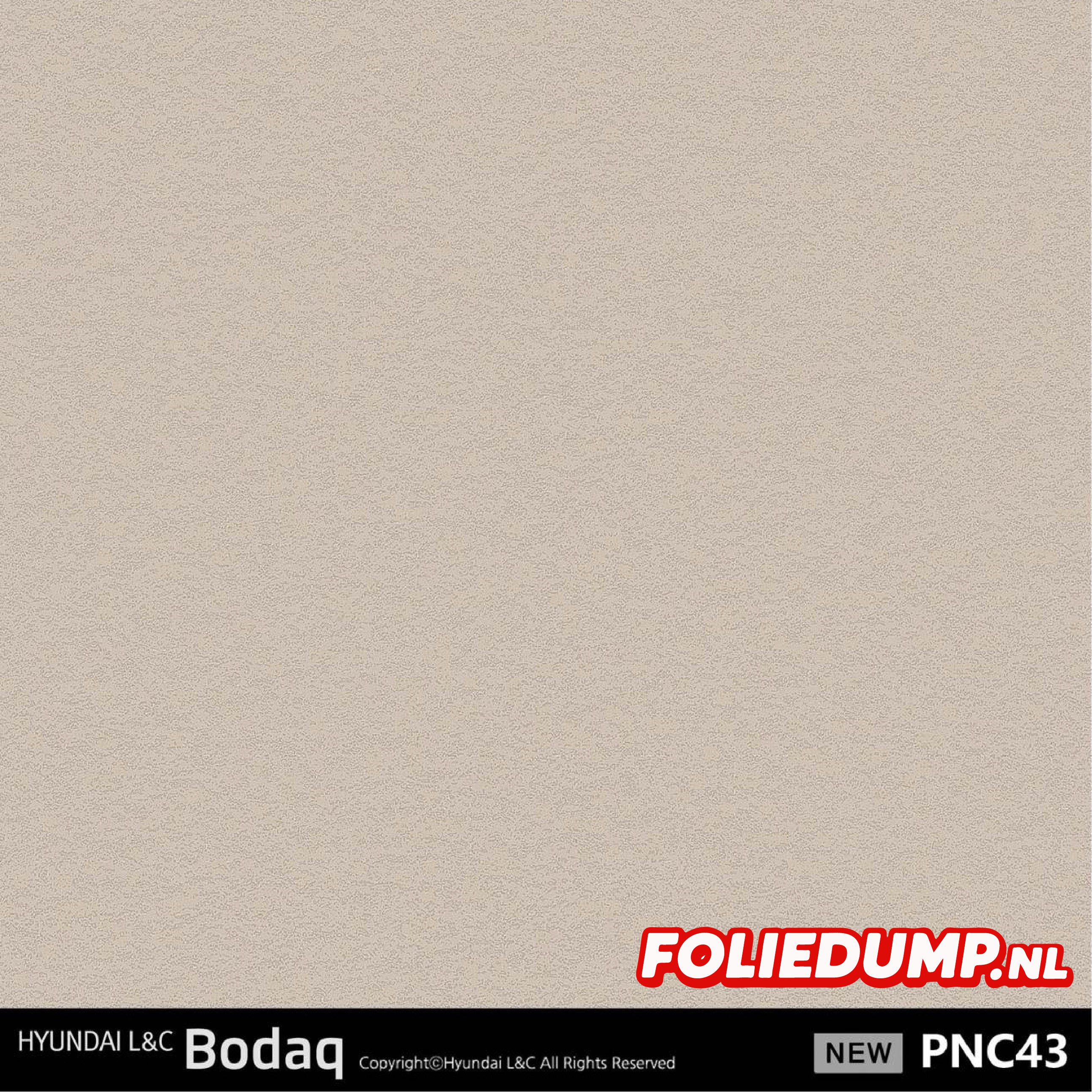 BODAQ - PNC43 Painted Concrete 4 METER