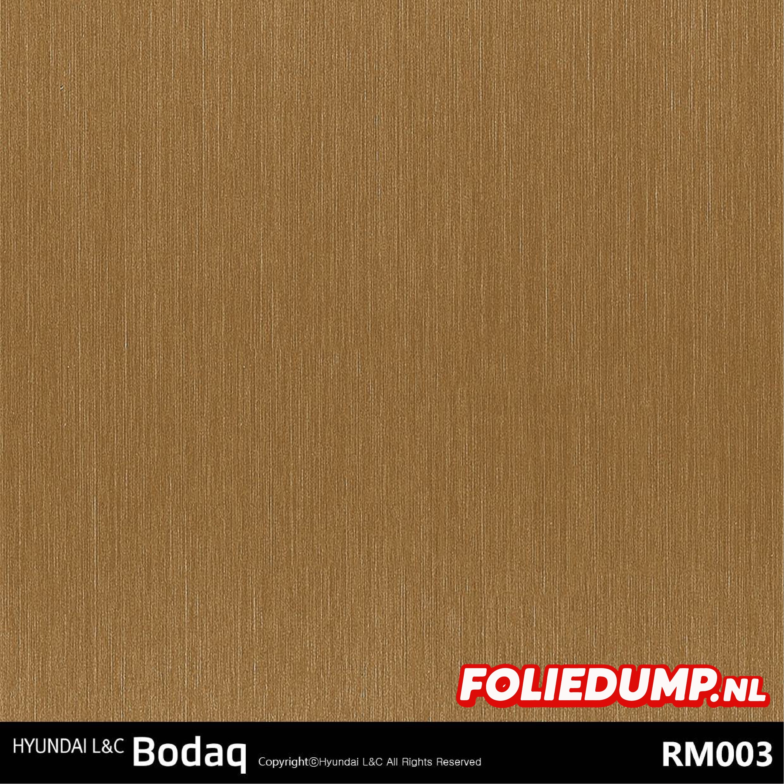 BODAQ - RM003 Brushed Brass Metal TOT 33 METER